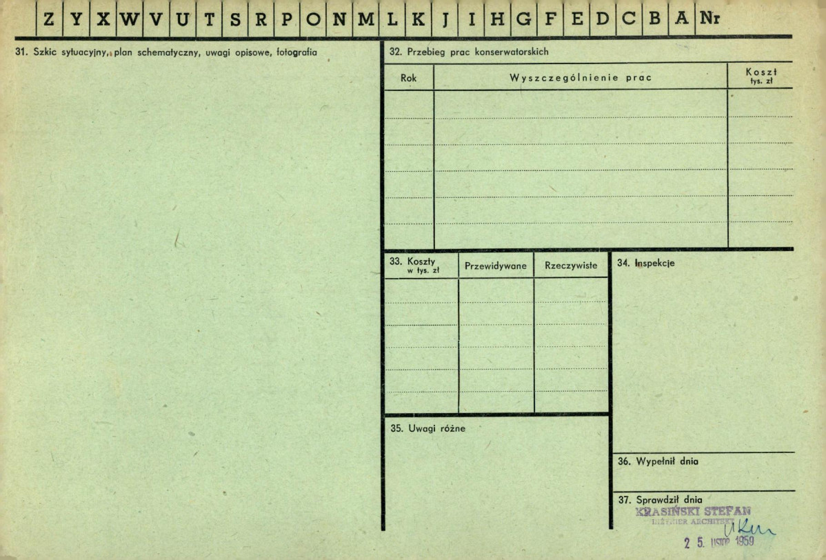 Karta zielona, skan nr 4