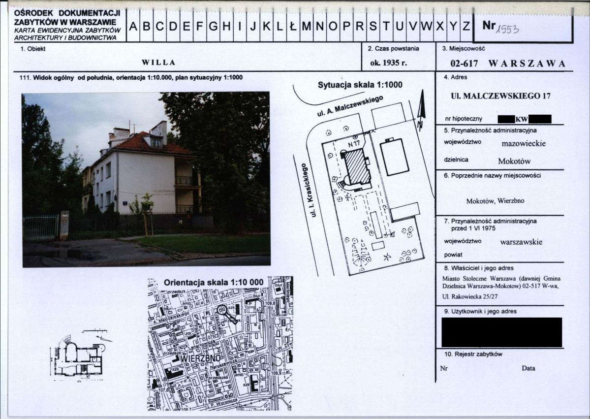 KB - Karta biała, skan nr 1