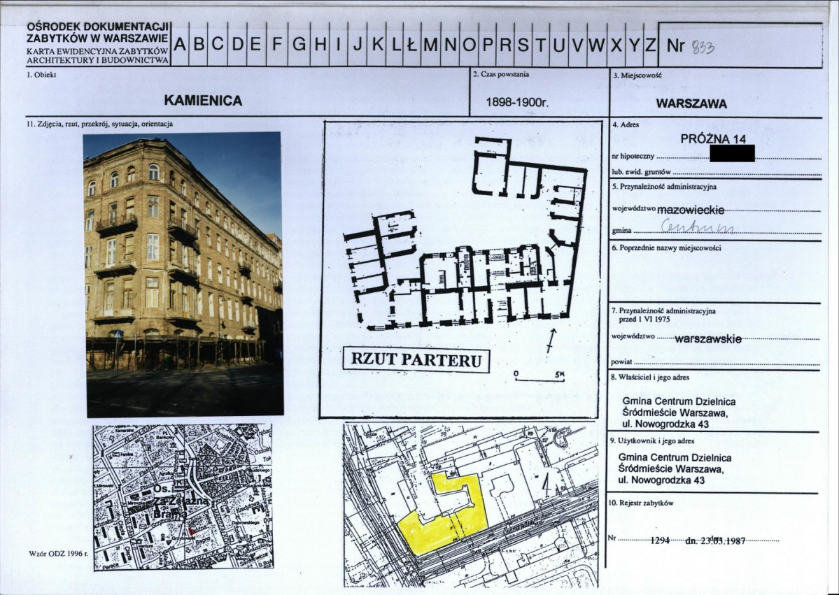 KB - Karta biała, skan nr 1