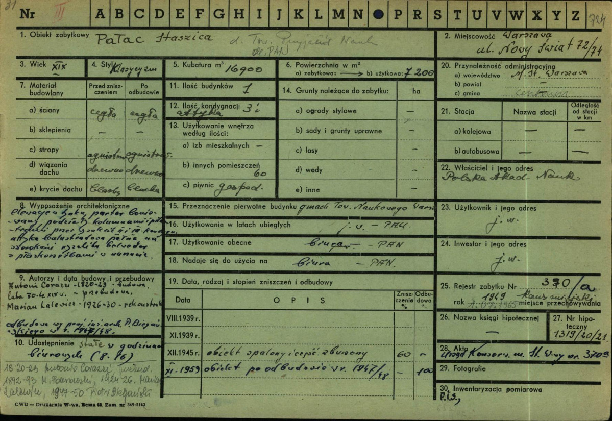 Karta zielona, skan nr 1