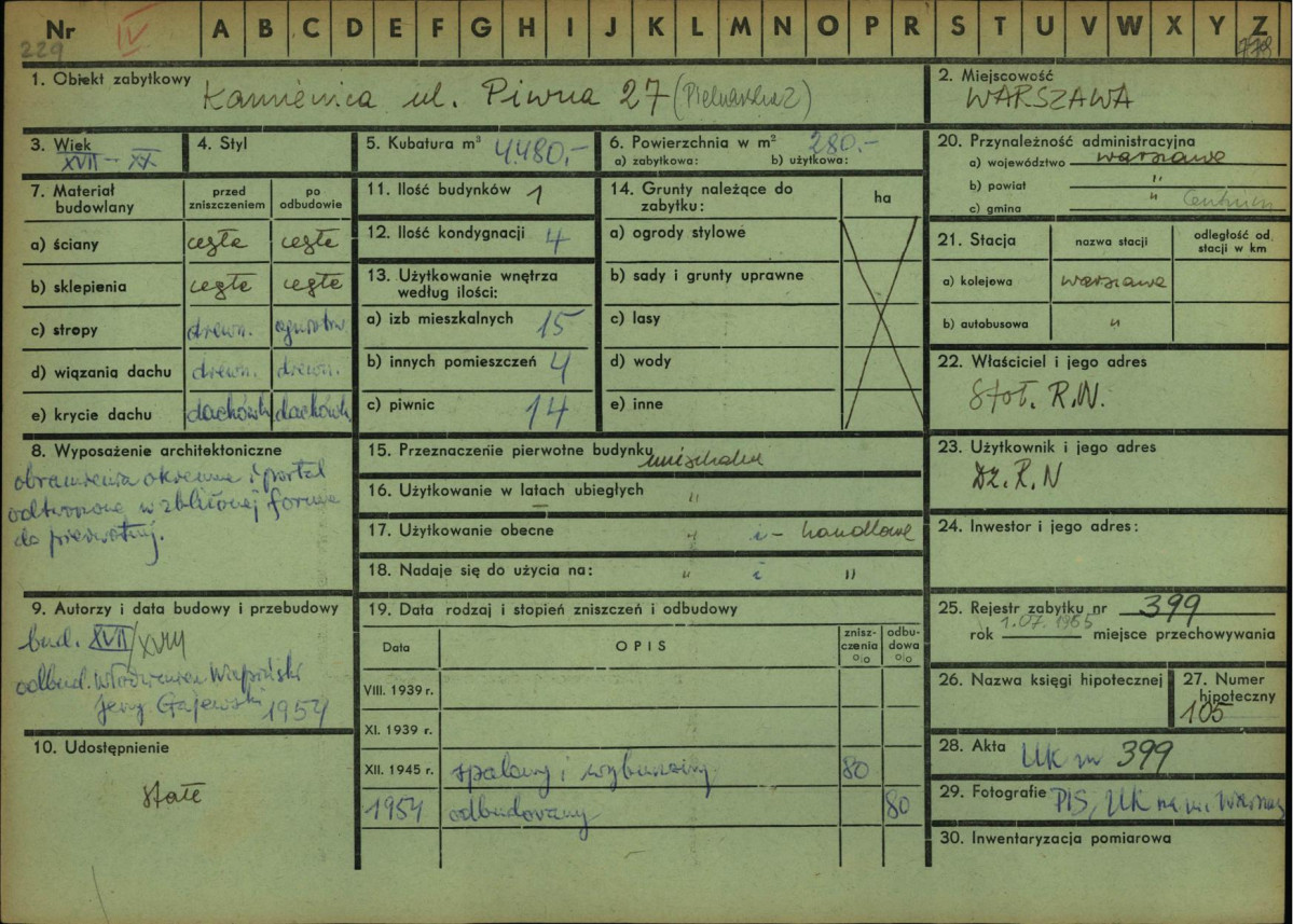 Karta zielona, skan nr 1