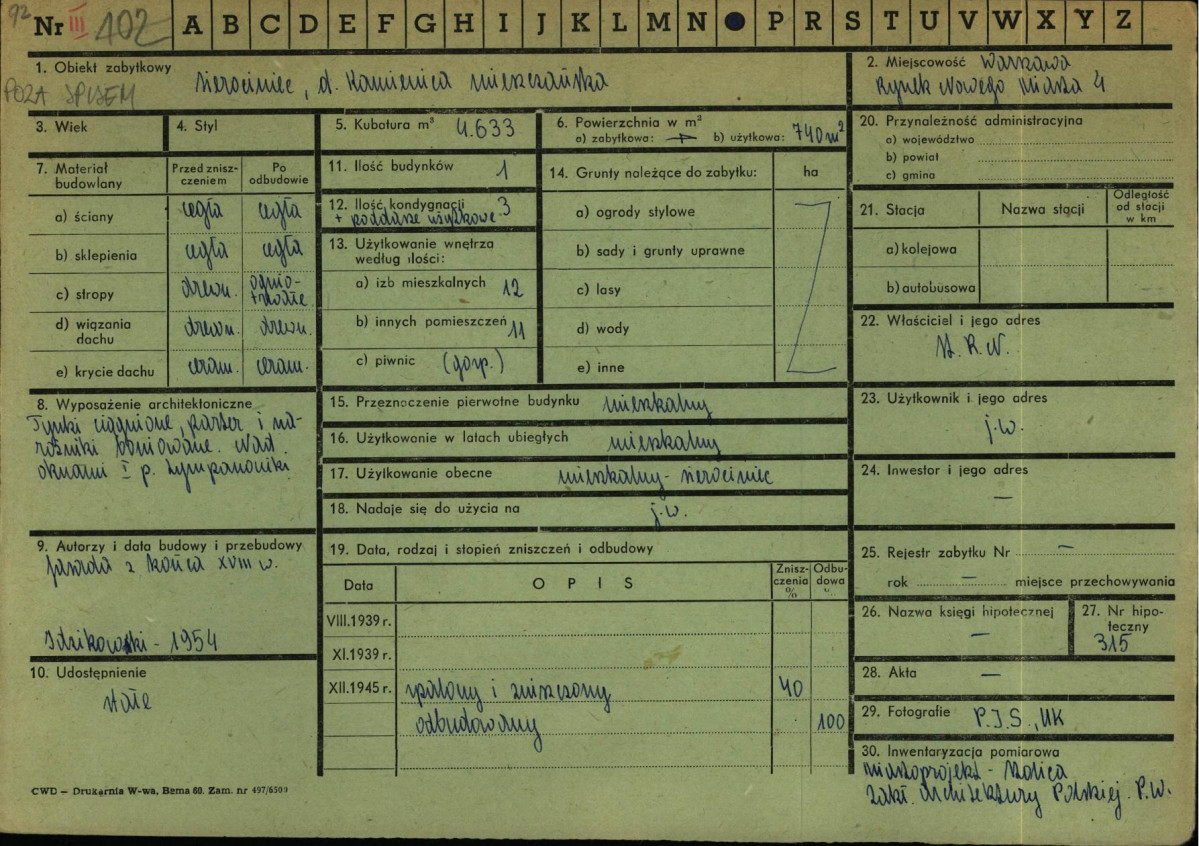 Karta zielona, skan nr 1