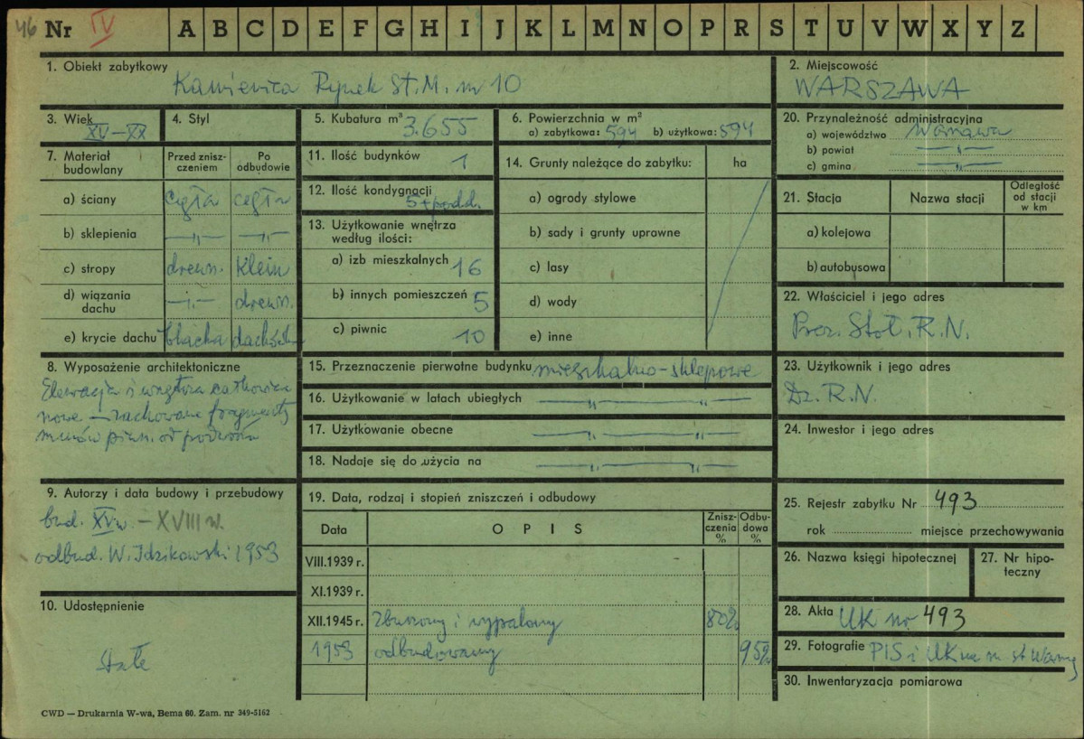 Karta zielona, skan nr 1