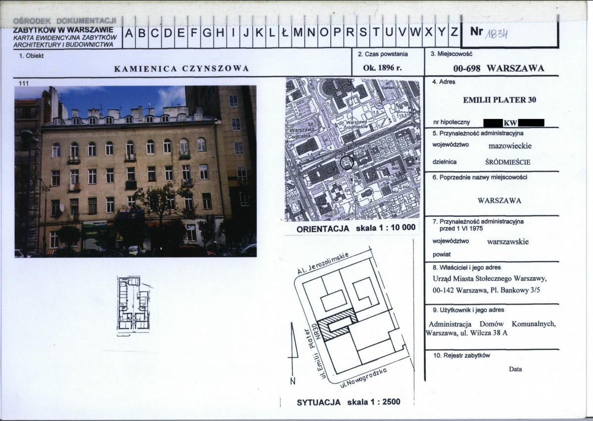 KB - Karta biała, skan nr 1