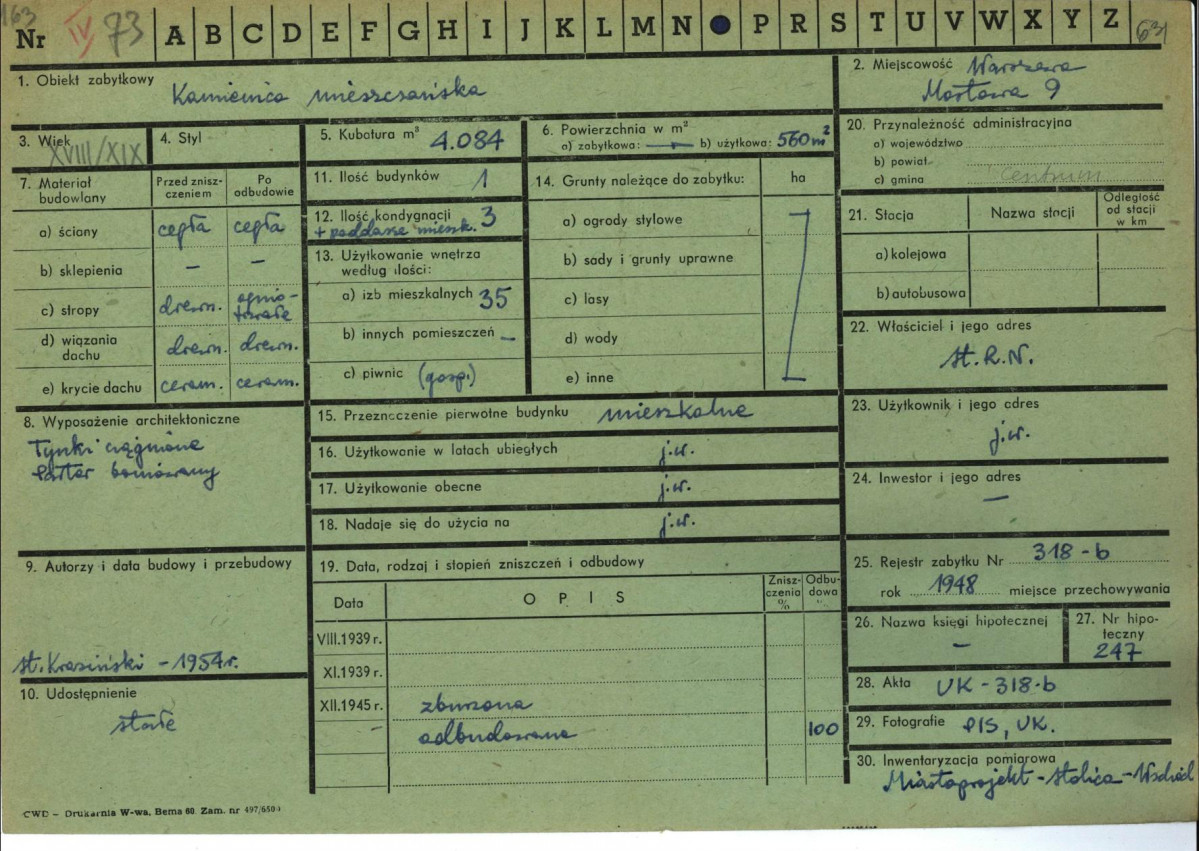 Karta zielona, skan nr 1