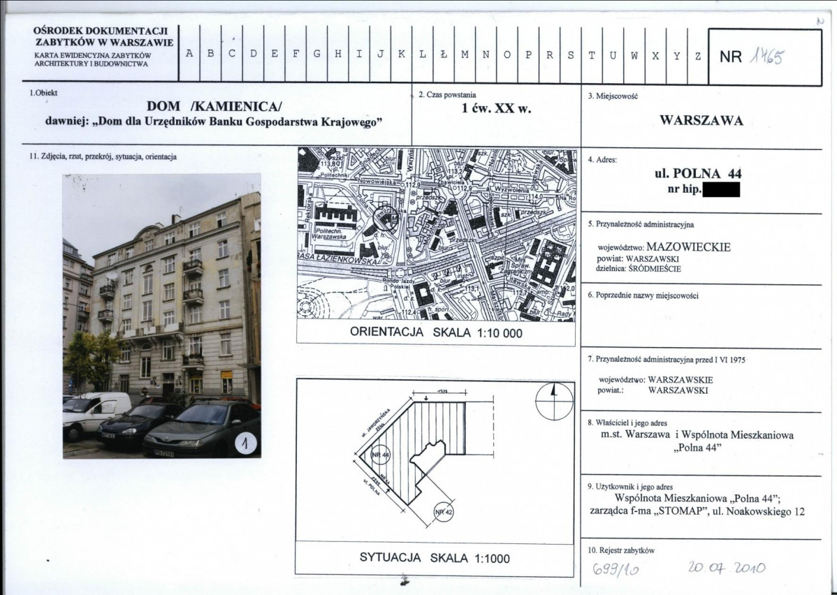 KB - Karta biała, skan nr 1