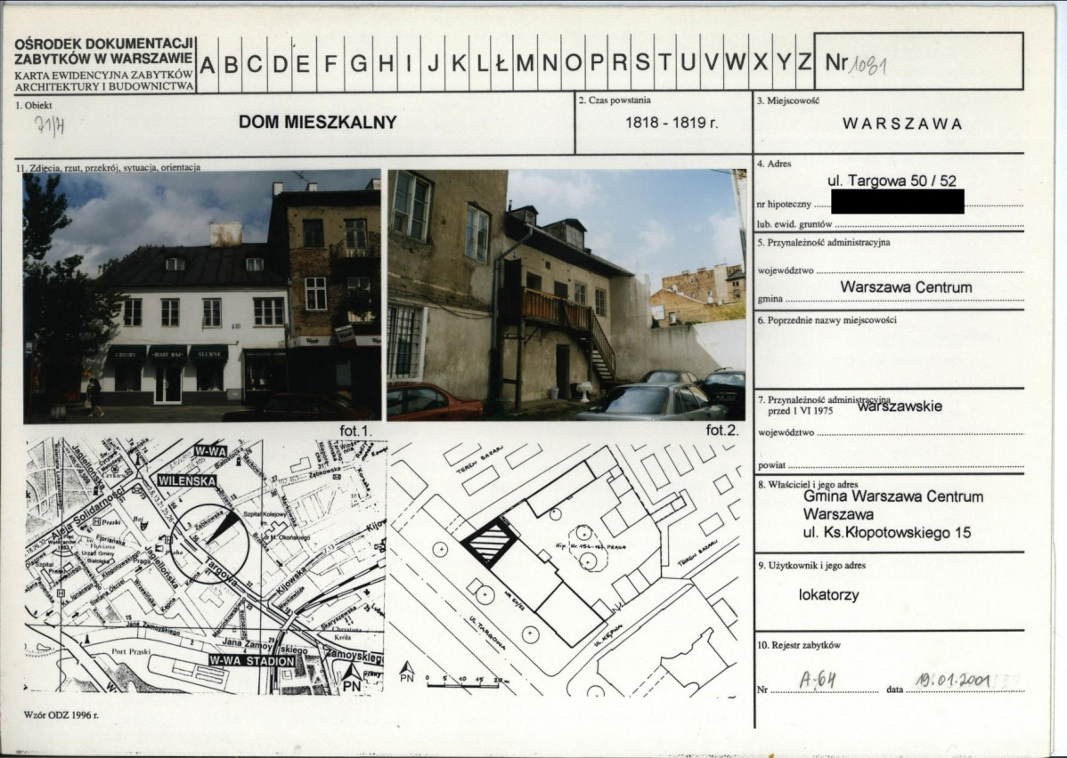 KB - Karta biała, skan nr 1