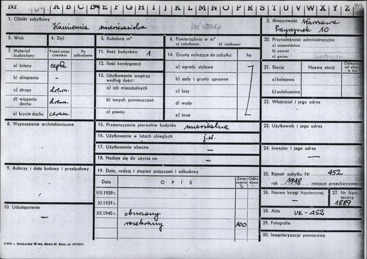 Karta zielona, skan nr 1