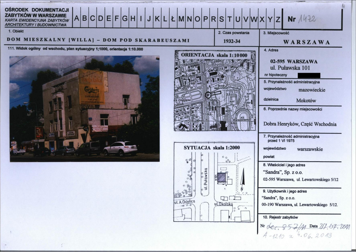 KB - Karta biała, skan nr 1
