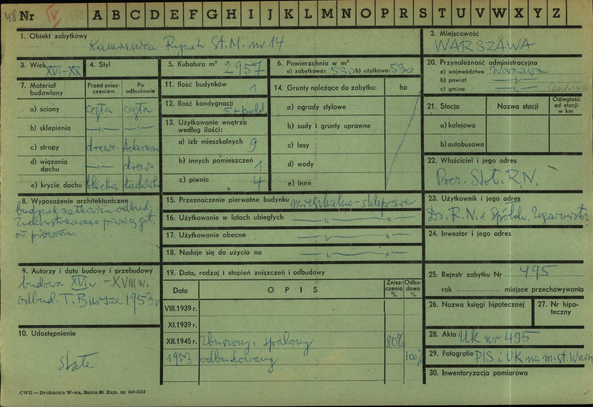 Karta zielona, skan nr 1