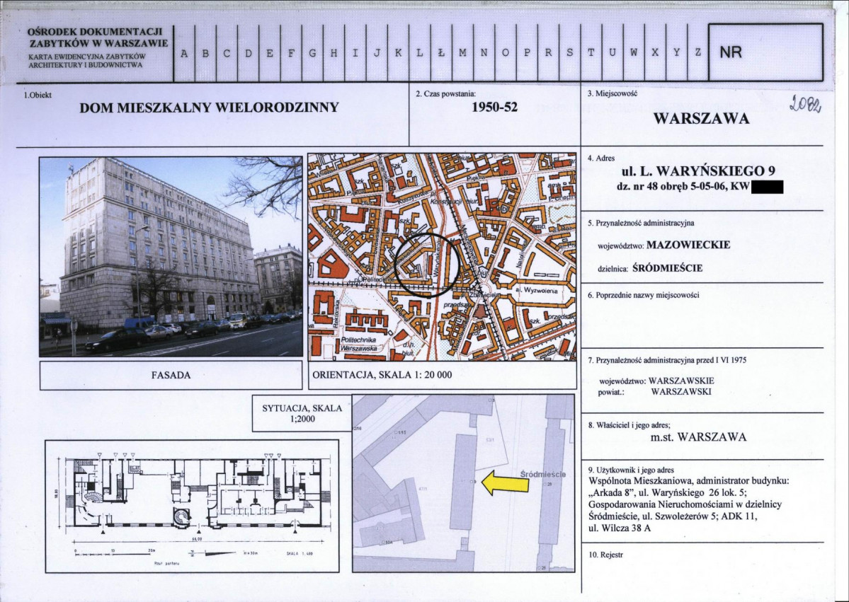 KB - Karta biała, skan nr 1