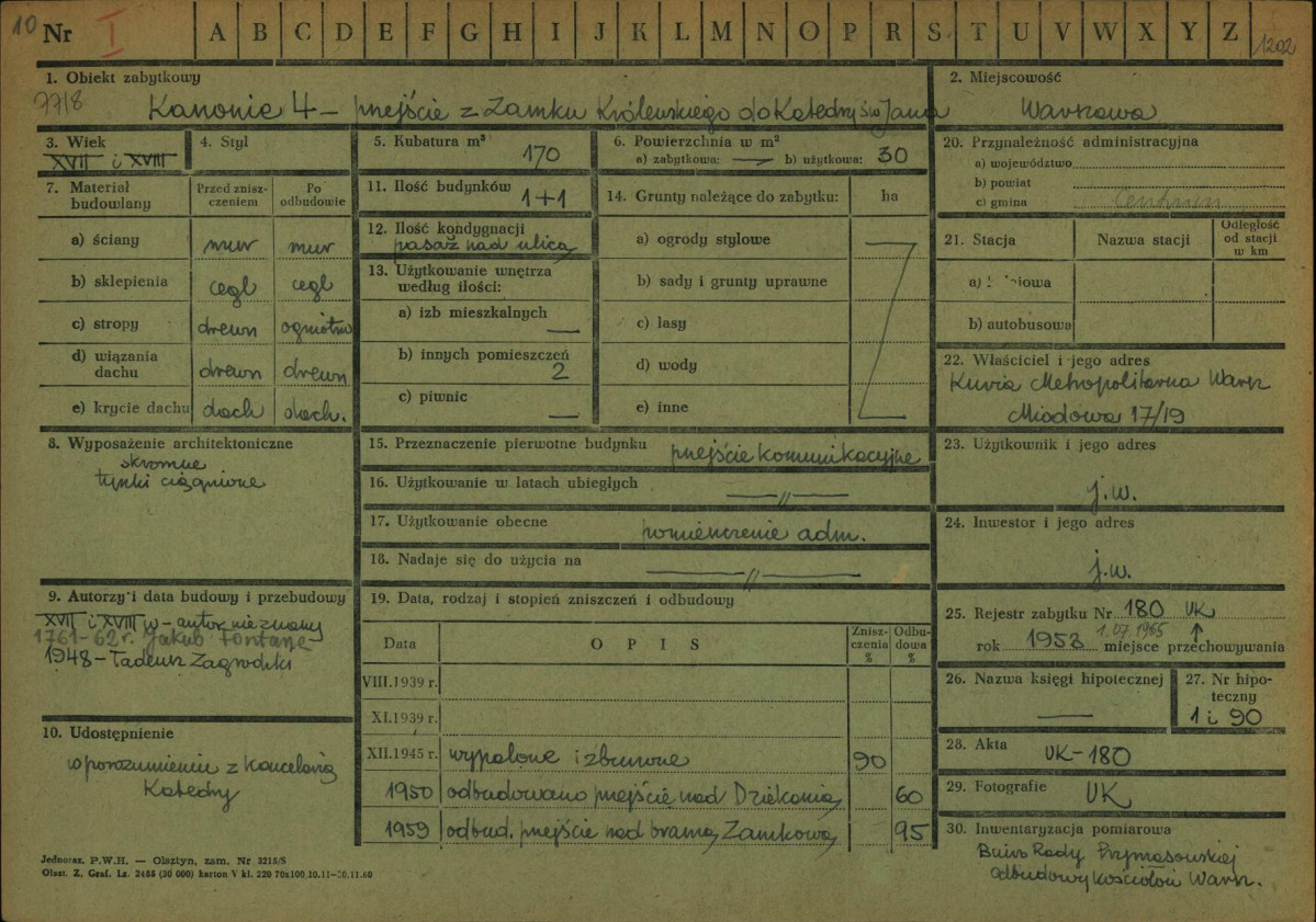 Karta zielona, skan nr 1