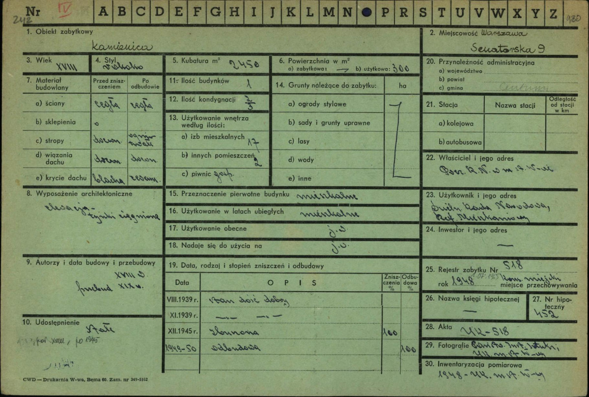 Karta zielona, skan nr 1