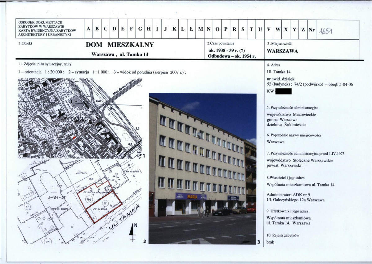 KB - Karta biała, skan nr 1