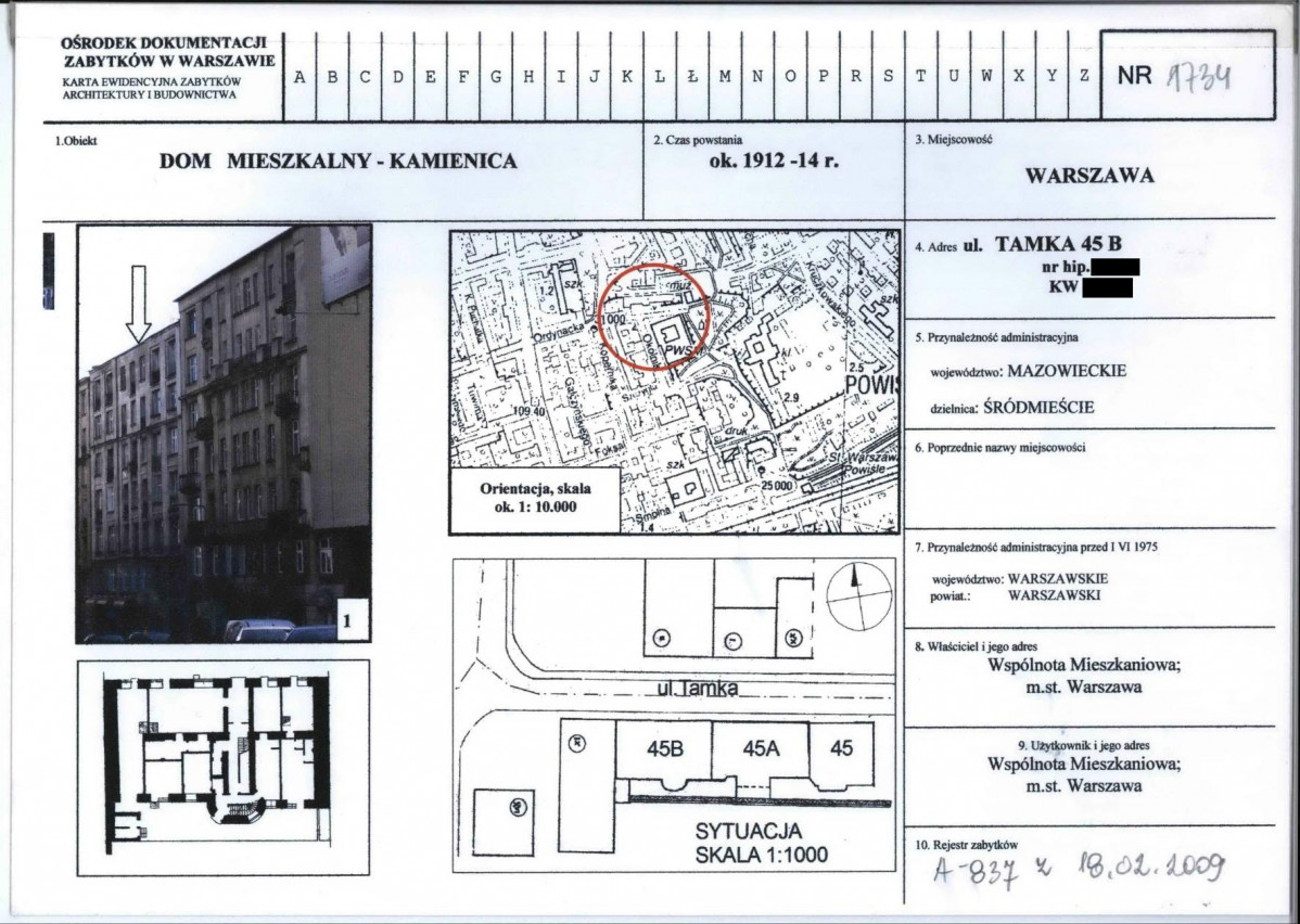 KB - Karta biała, skan nr 1