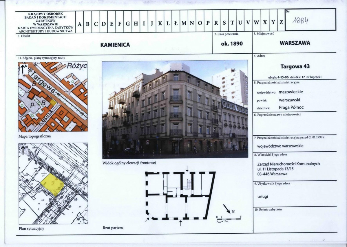 KB - Karta biała, skan nr 1