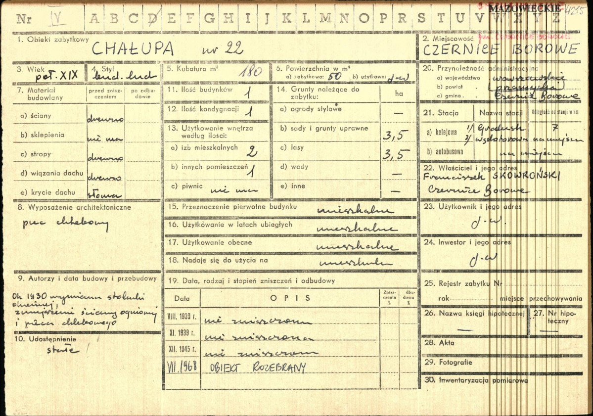 Karta zielona, skan nr 1