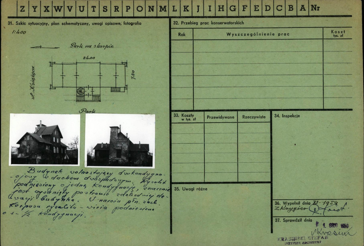 Karta zielona, skan nr 2