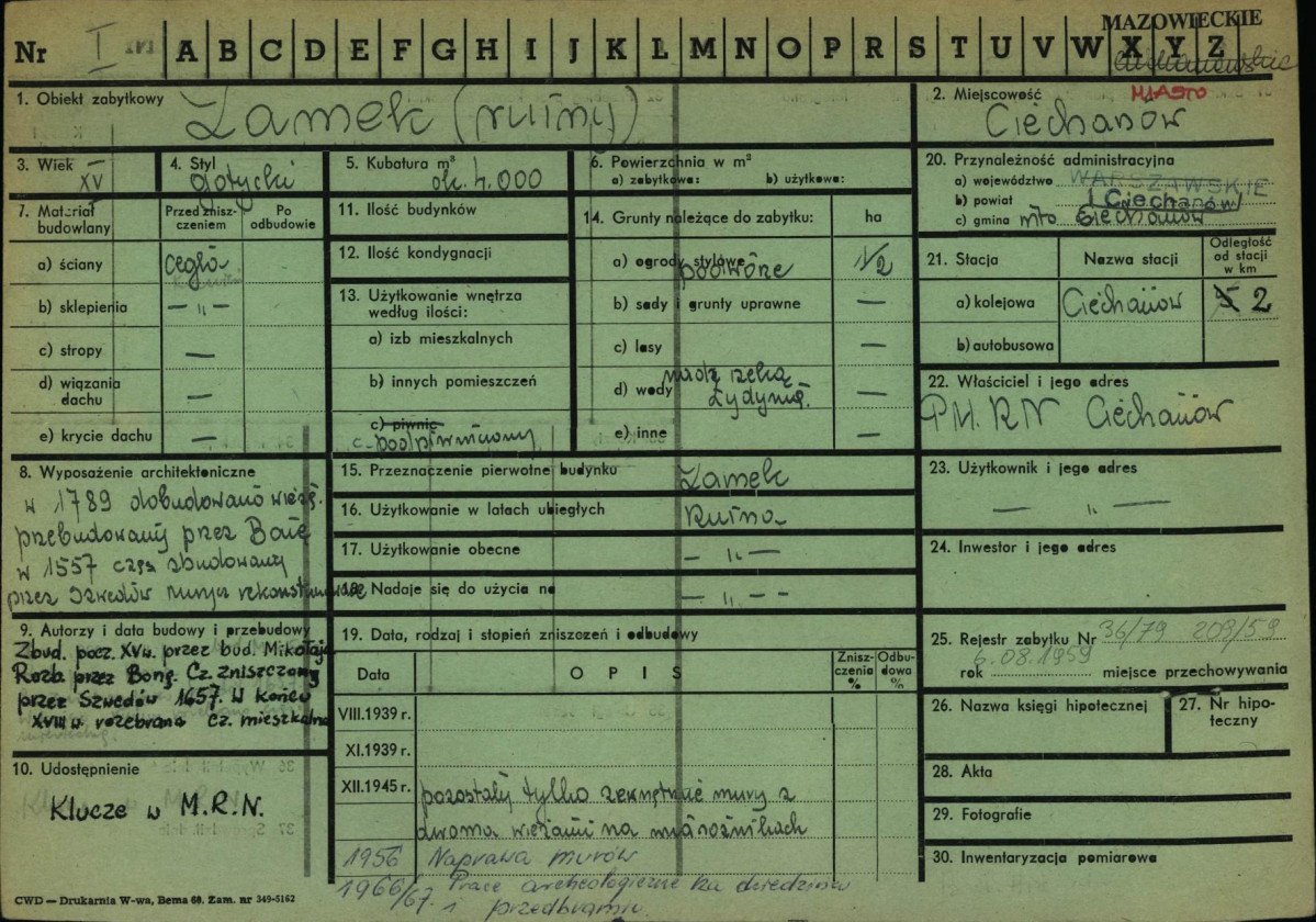 Karta zielona, skan nr 1