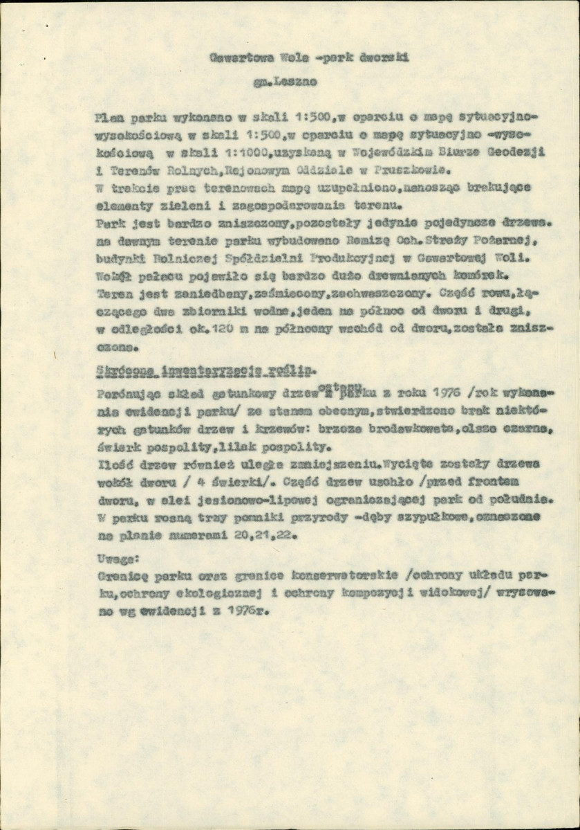 Ewidencja parkowa, skan nr 2