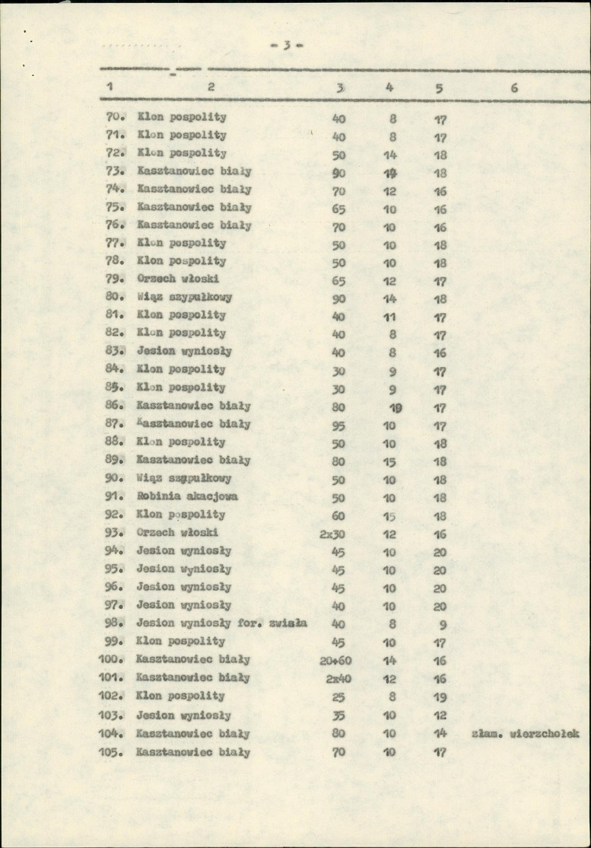 Ewidencja parkowa, skan nr 6