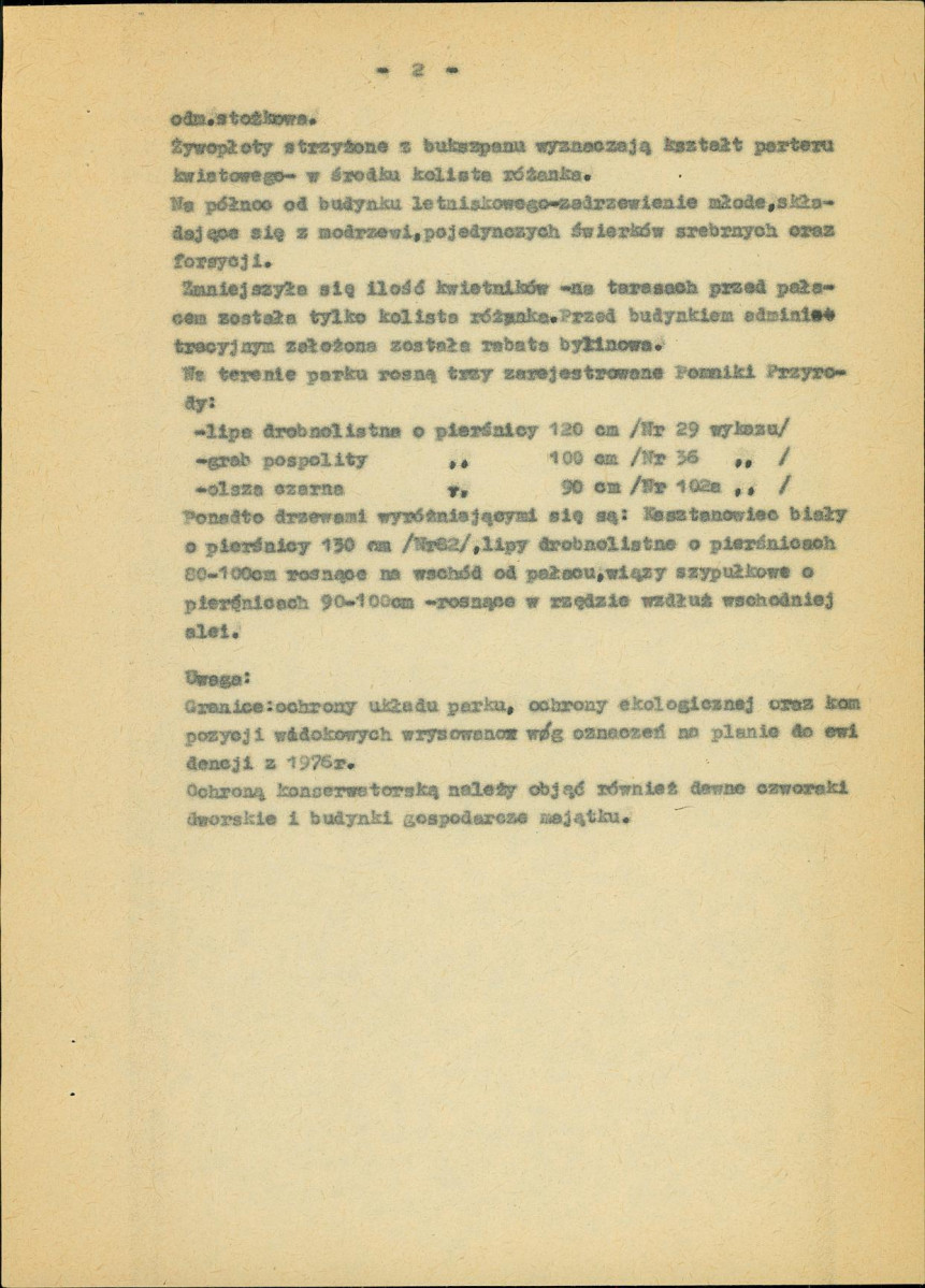 Ewidencja parkowa, skan nr 3