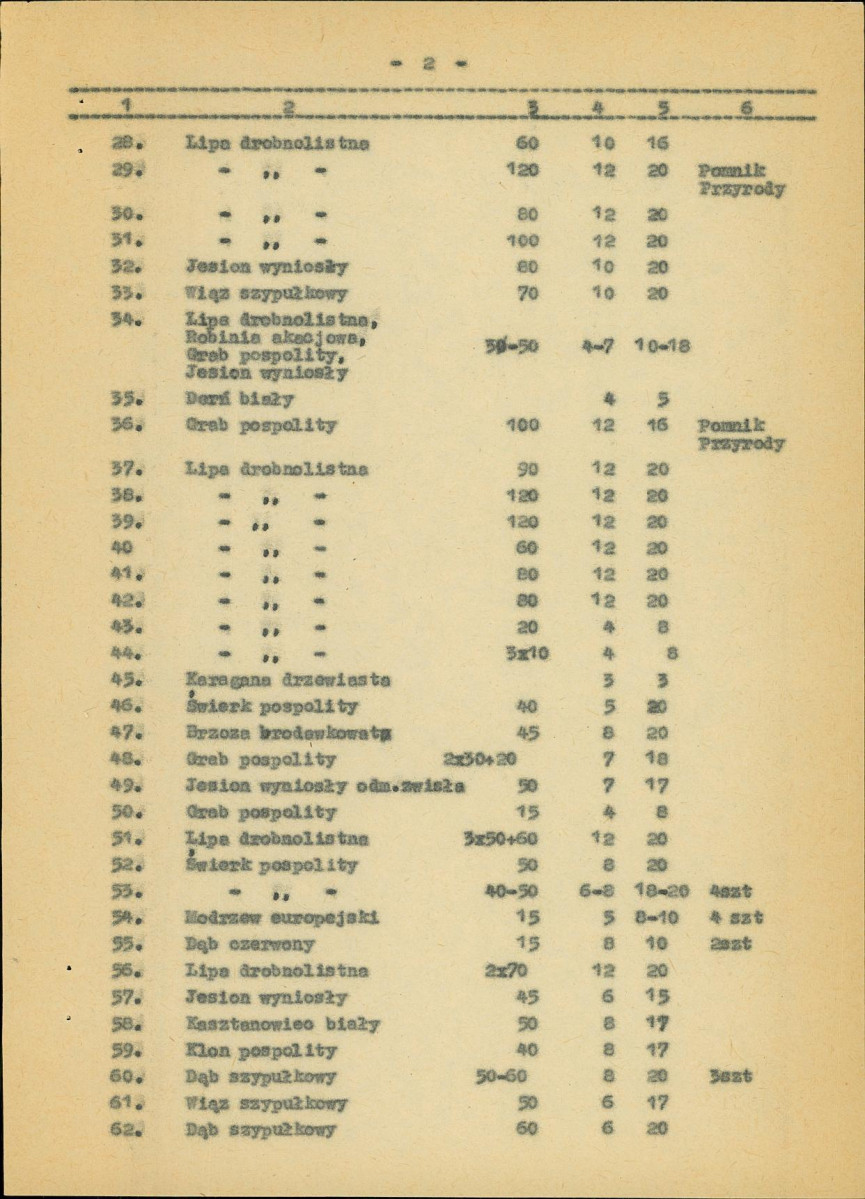 Ewidencja parkowa, skan nr 6