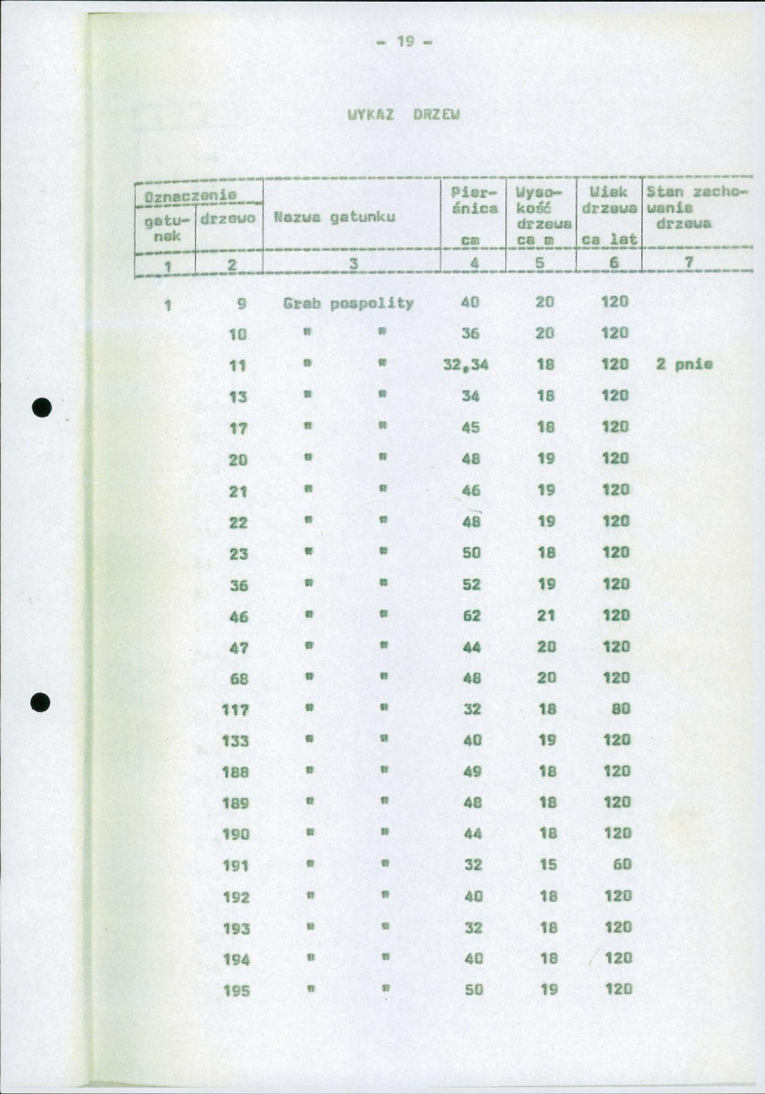 Ewidencja parkowa, skan nr 26