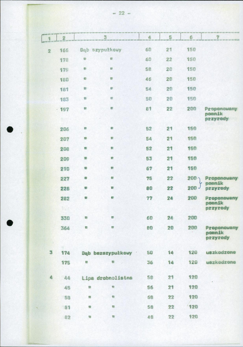 Ewidencja parkowa, skan nr 29