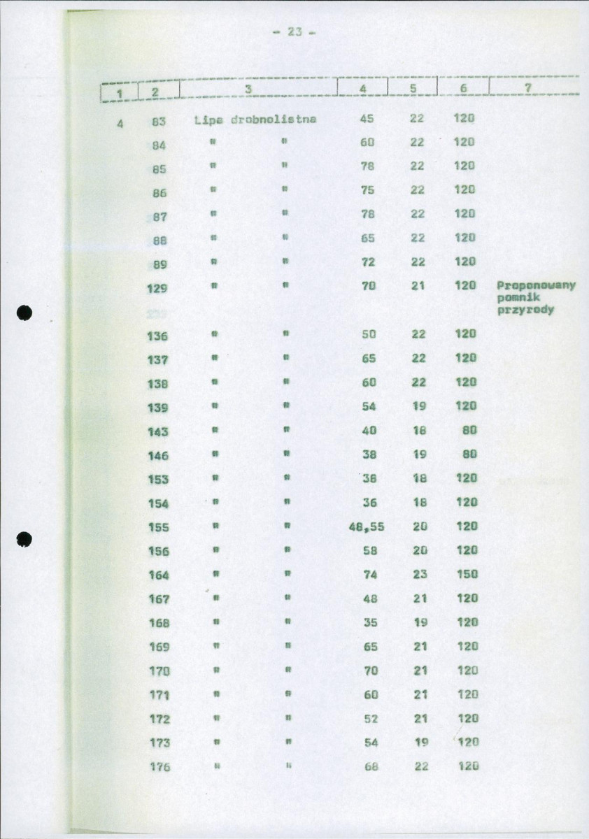 Ewidencja parkowa, skan nr 30