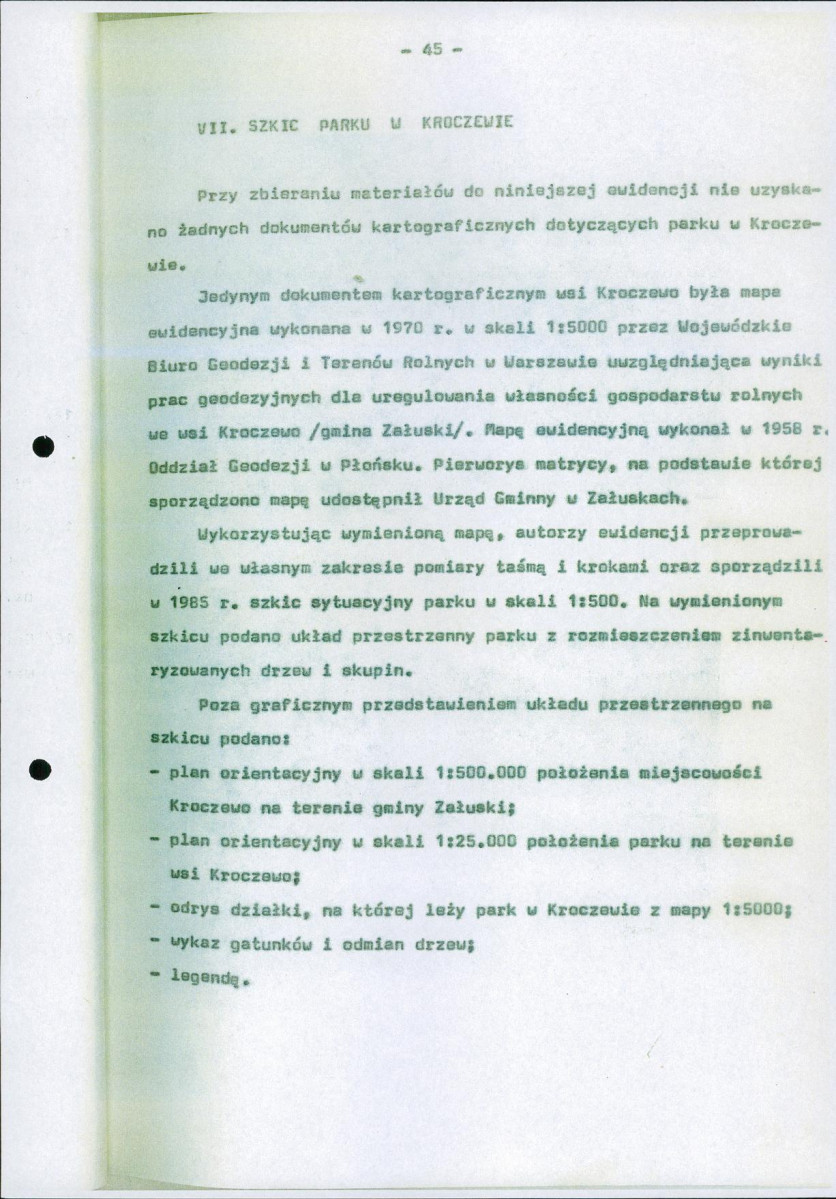 Ewidencja parkowa, skan nr 52