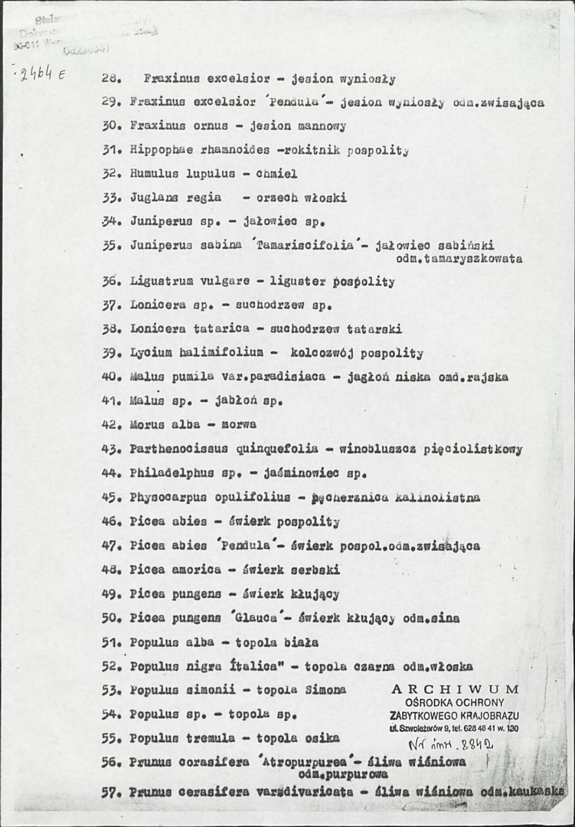 EP - Ewidencja parkowa, skan nr 72