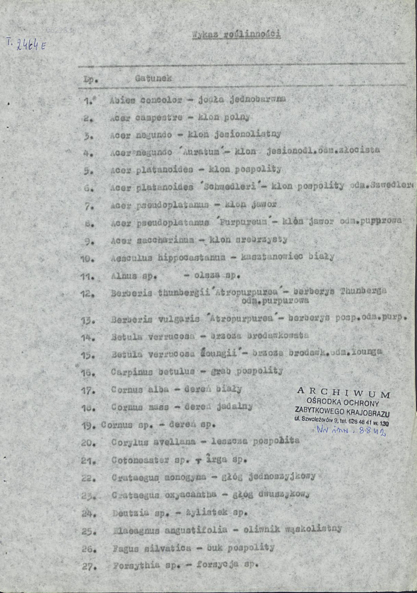 EP - Ewidencja parkowa, skan nr 74