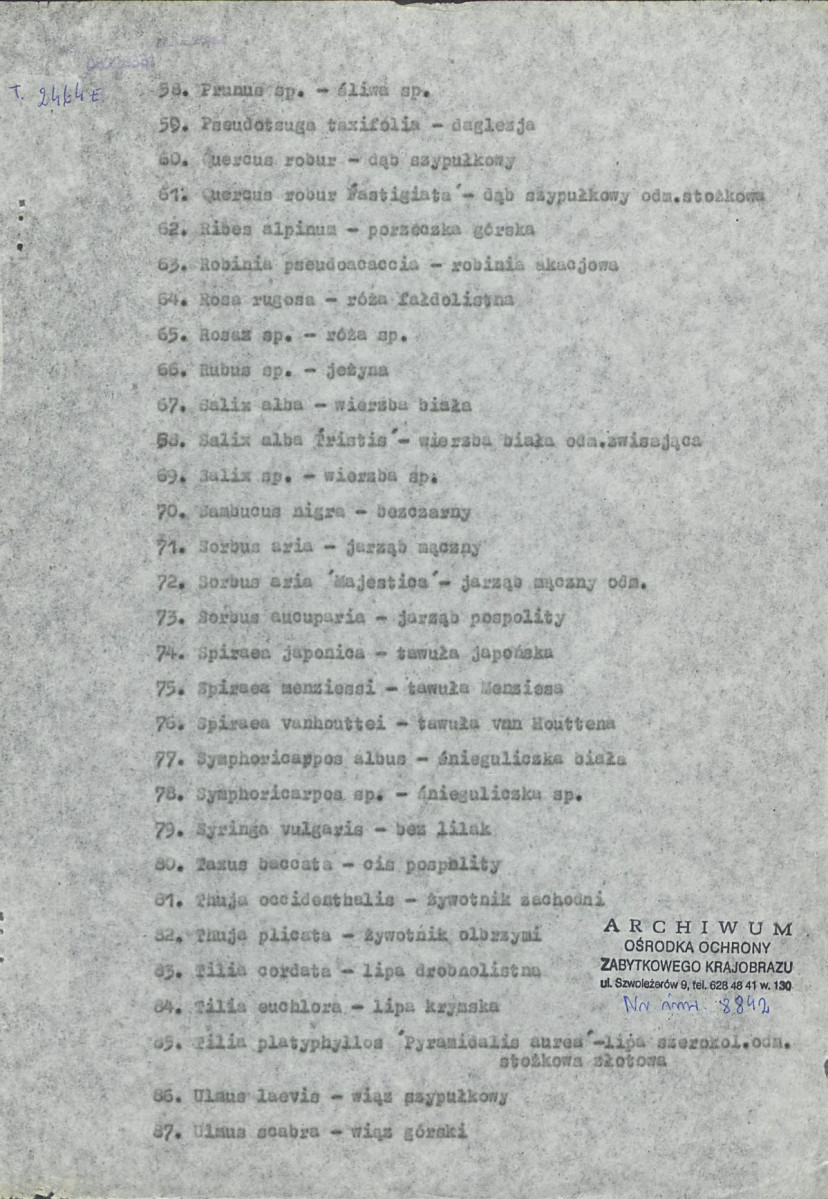 EP - Ewidencja parkowa, skan nr 76