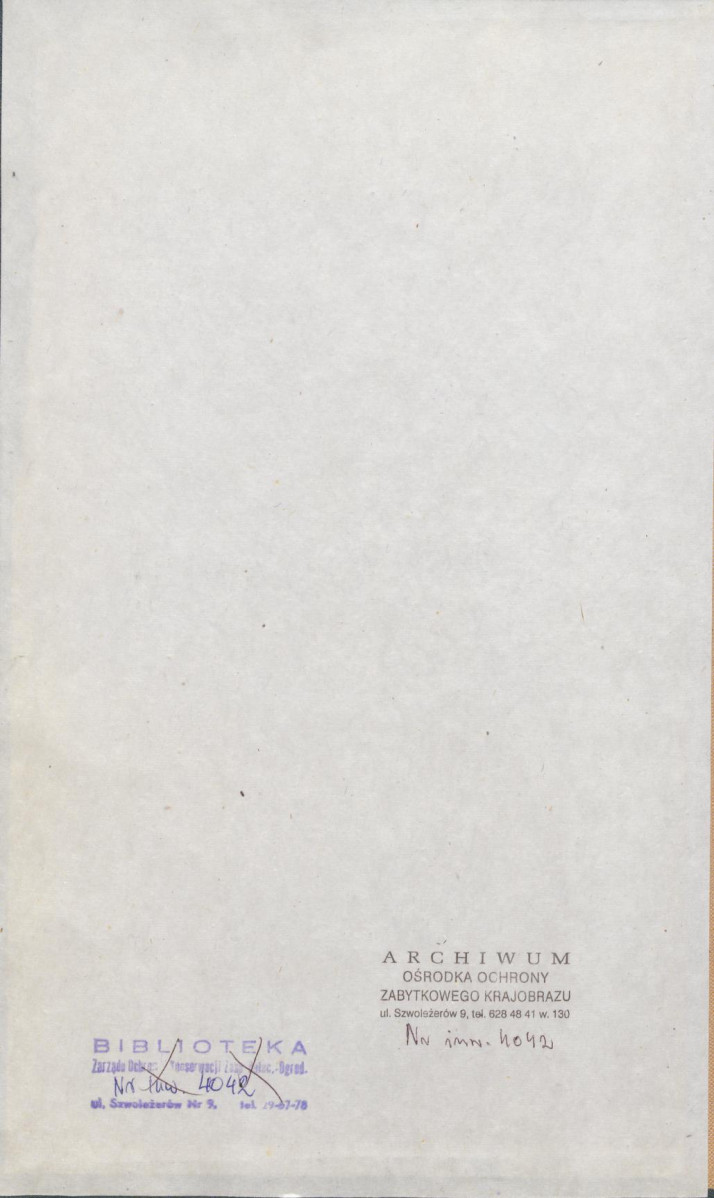 EP - Ewidencja parkowa, skan nr 2