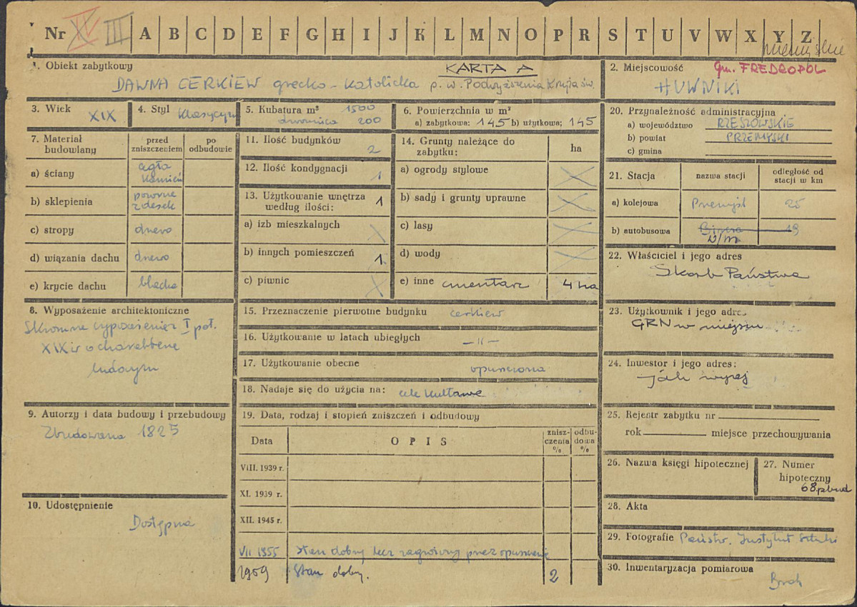 Karta zielona, skan nr 1