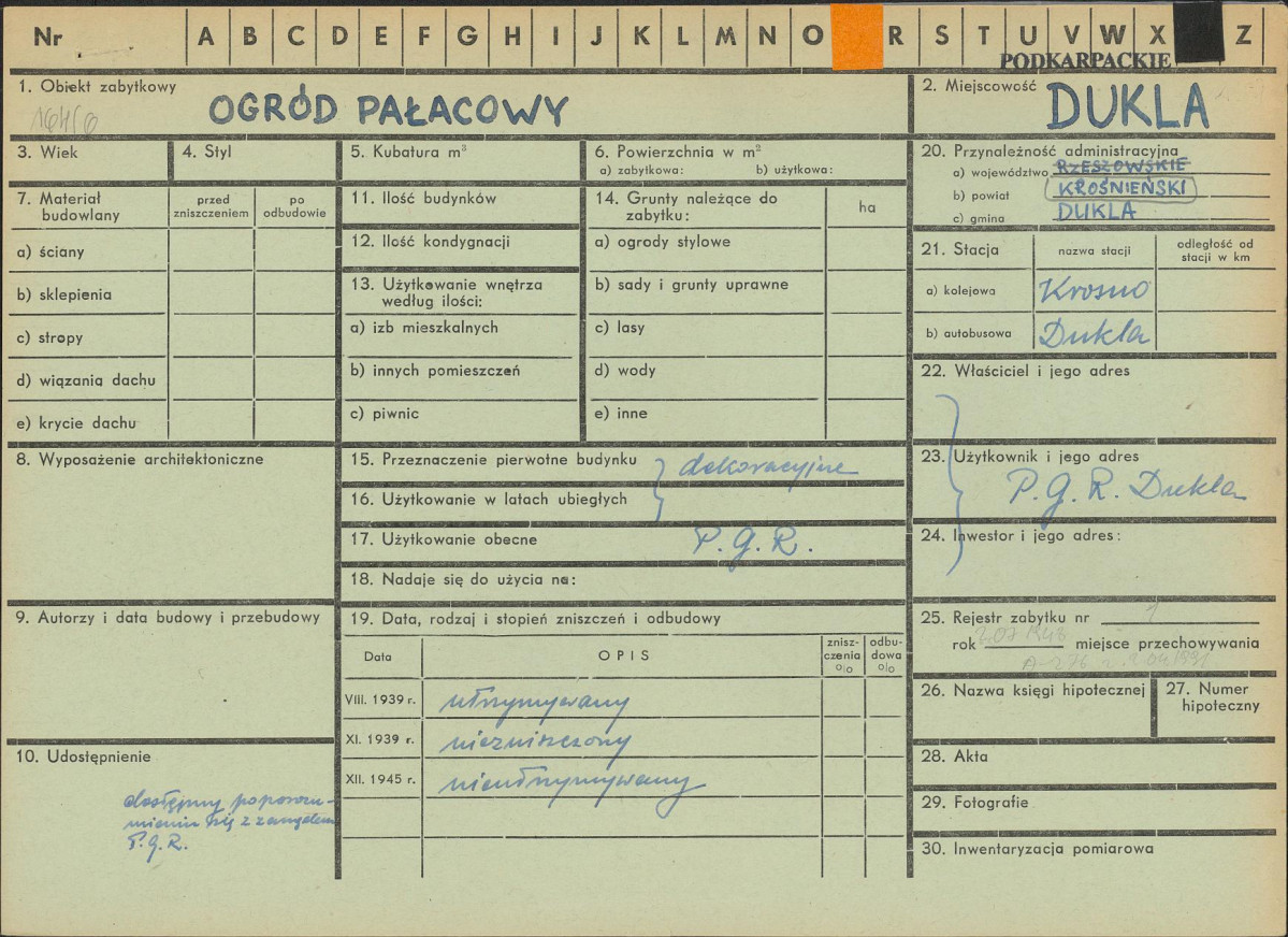 Karta zielona, skan nr 1