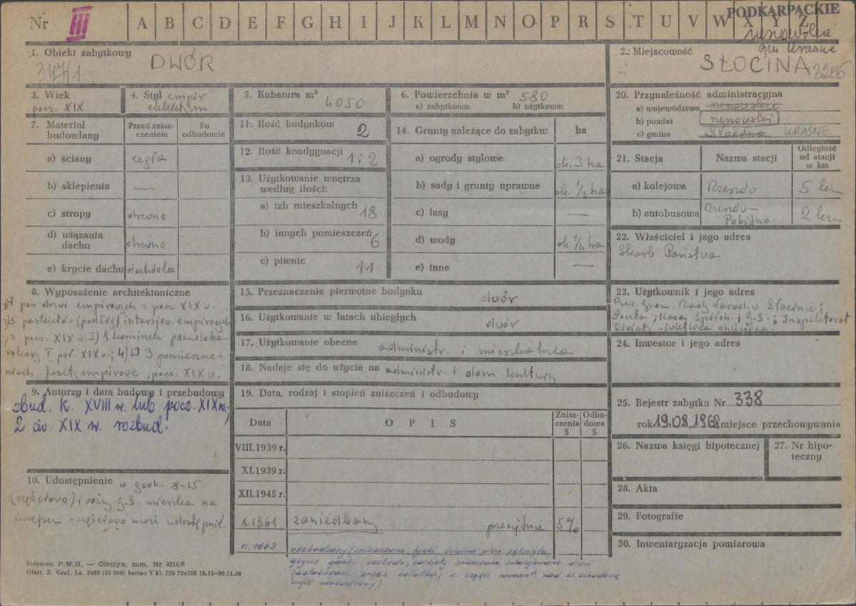 Karta zielona, skan nr 1