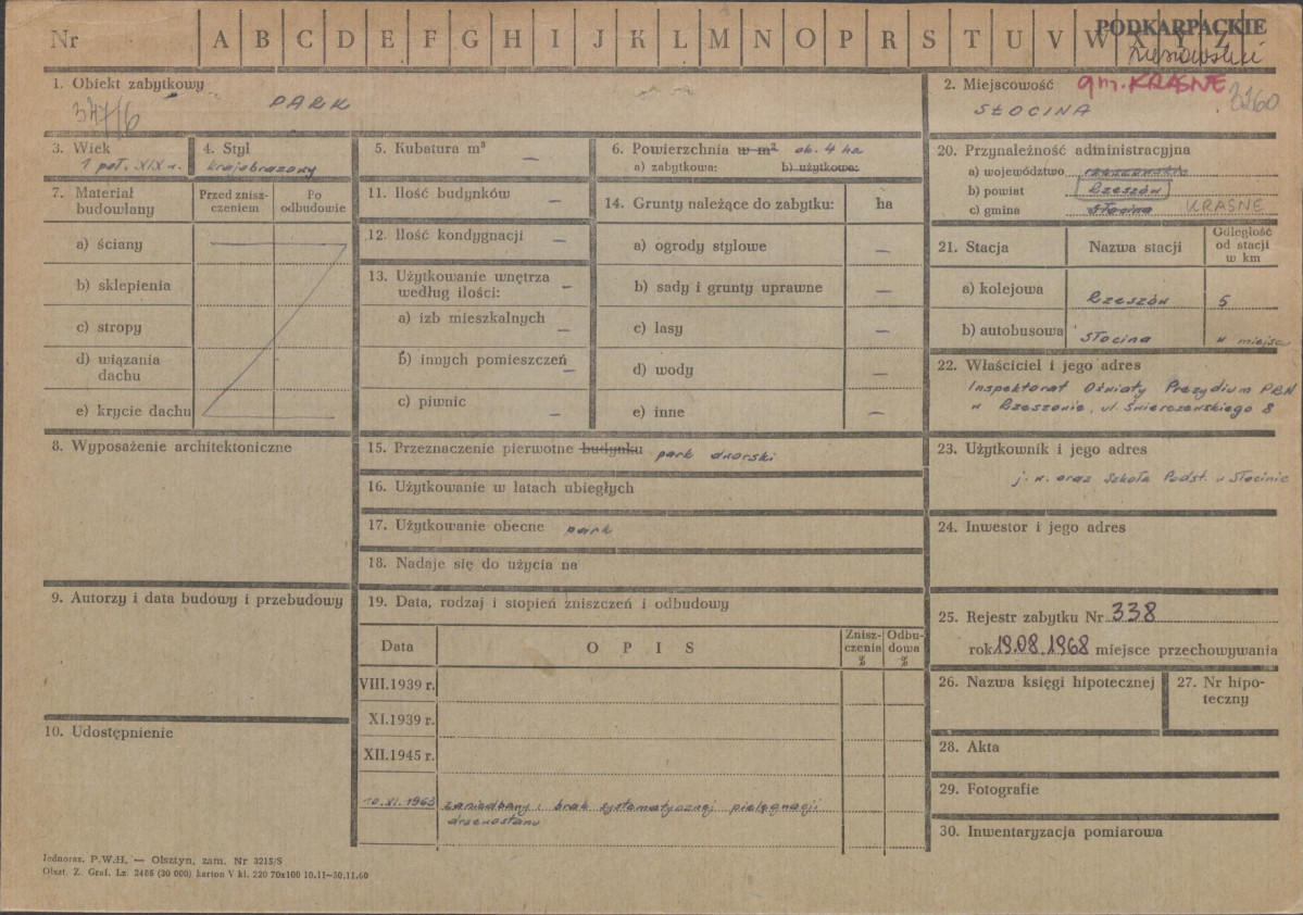 Karta zielona, skan nr 1