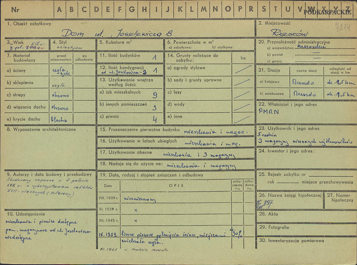 Karta zielona, skan nr 1