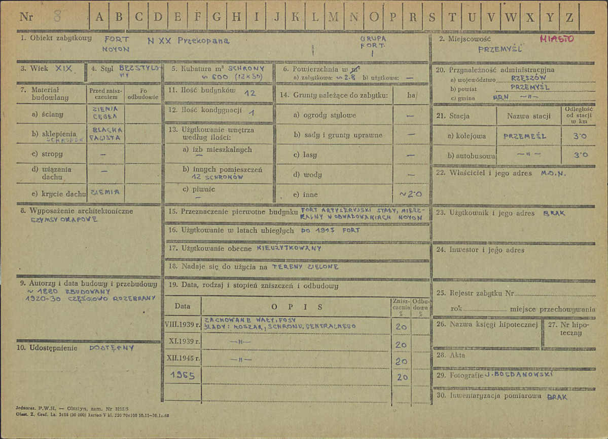 Karta zielona, skan nr 1