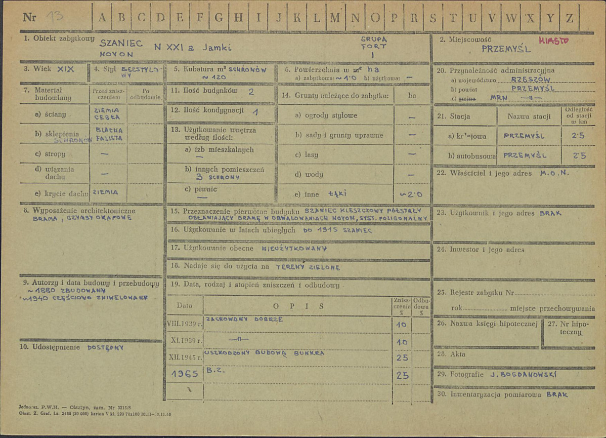 Karta zielona, skan nr 1