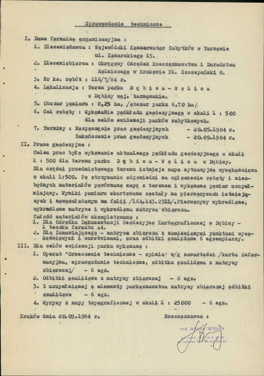 Ewidencja parkowa, skan nr 83