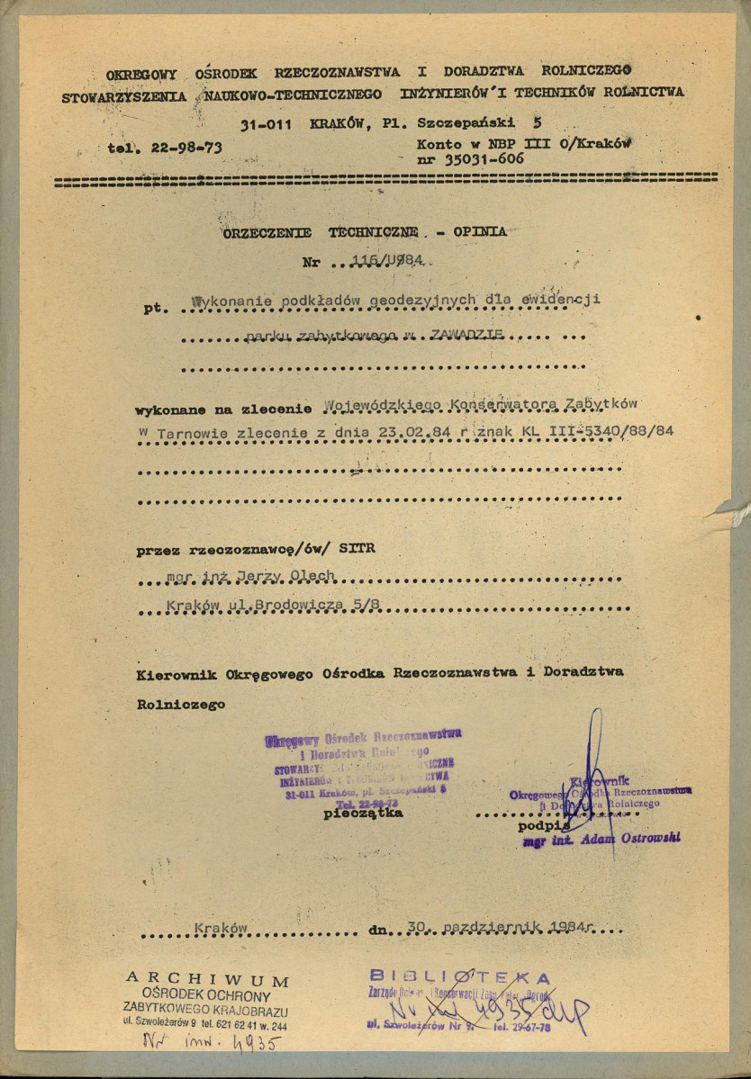 EP - Ewidencja parkowa, skan nr 82