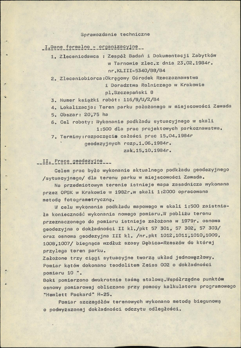 EP - Ewidencja parkowa, skan nr 85