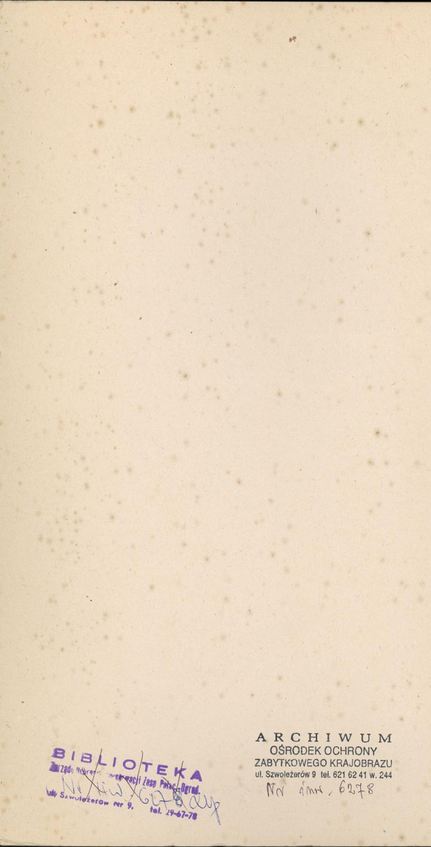 EP - Ewidencja parkowa, skan nr 2