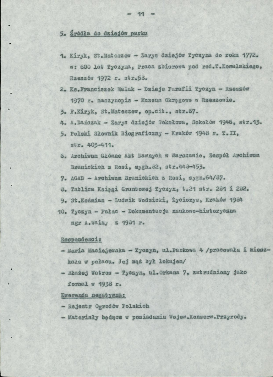 Ewidencja parkowa, skan nr 19