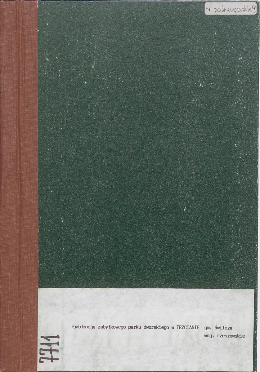 EP - Ewidencja parkowa, skan nr 1