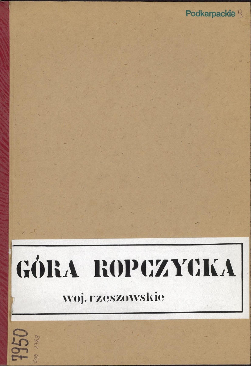 EP - Ewidencja parkowa, skan nr 1