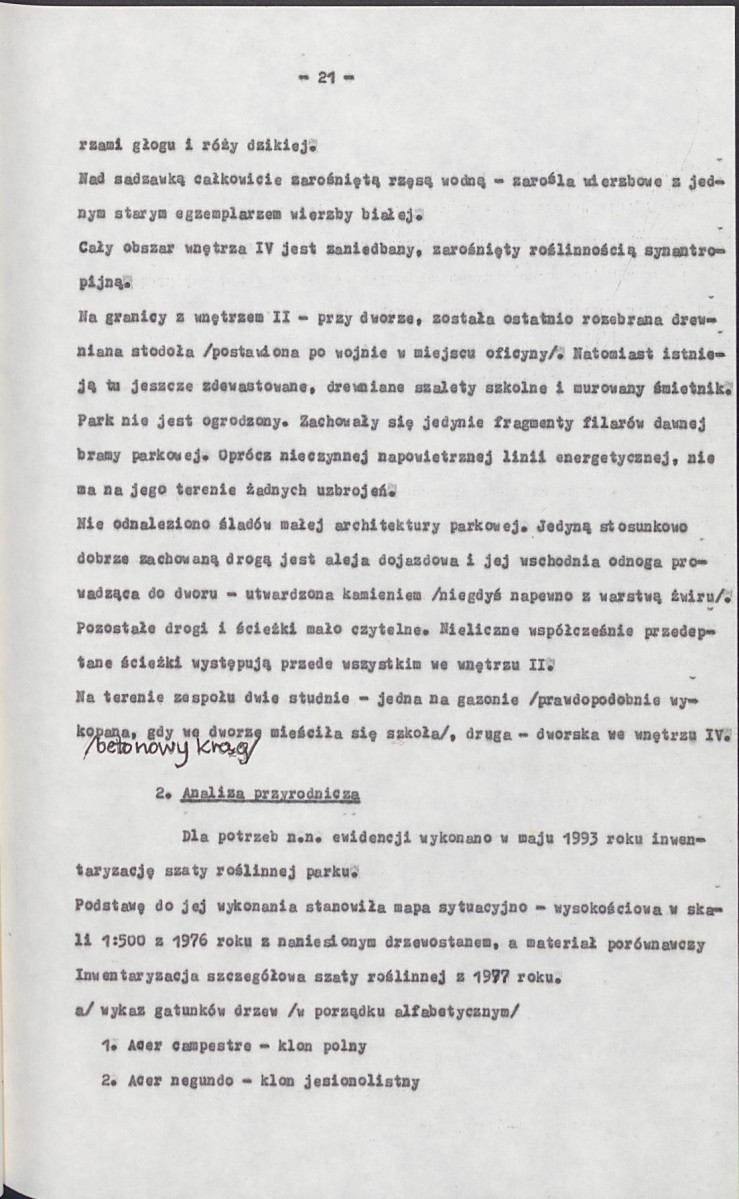 EP - Ewidencja parkowa, skan nr 30